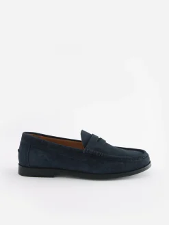 Navy Blue Penny Loafers<Joules Hot
