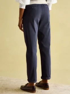 Navy Blue Slim Fit Chino Trousers<Joules Outlet