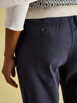 Navy Blue Slim Fit Chino Trousers<Joules Outlet