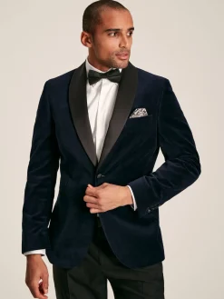 Slim Fit Velvet Blazer<Joules Hot
