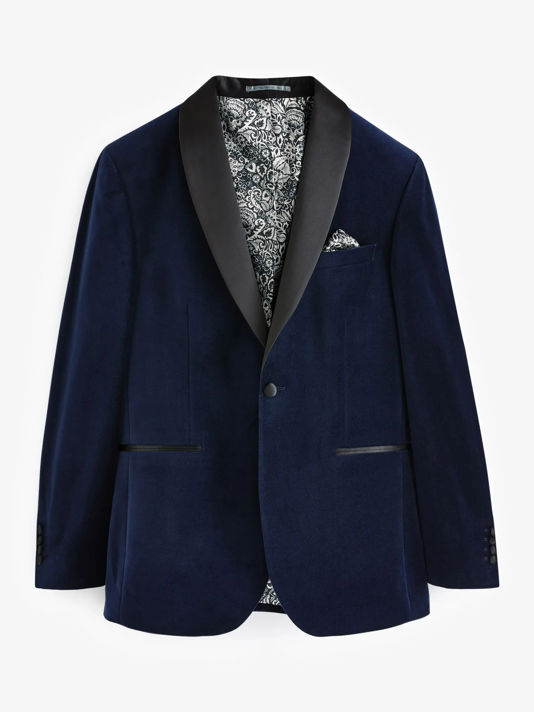 Slim Fit Velvet Blazer<Joules Hot
