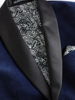 Slim Fit Velvet Blazer<Joules Hot
