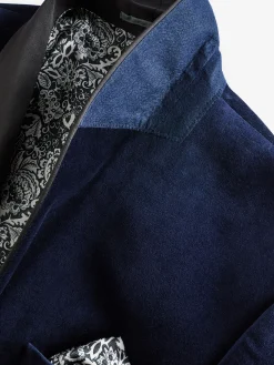 Slim Fit Velvet Blazer<Joules Hot