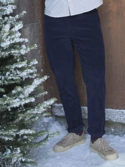 Straight Leg Corduroy Trousers<Joules Online