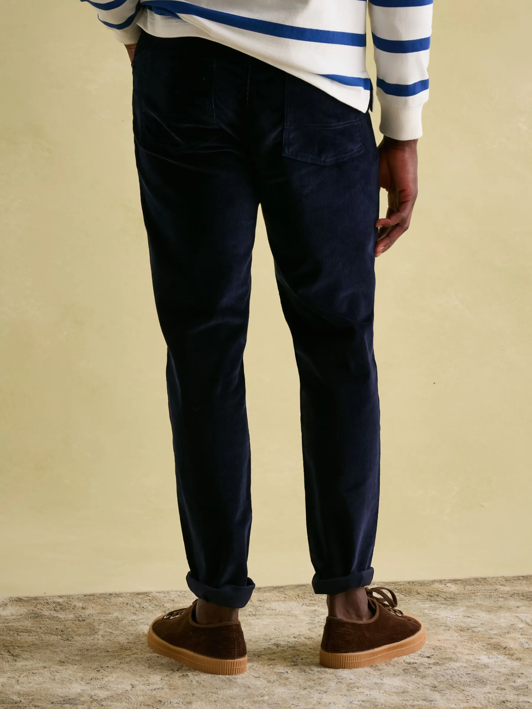 Straight Leg Corduroy Trousers<Joules Online