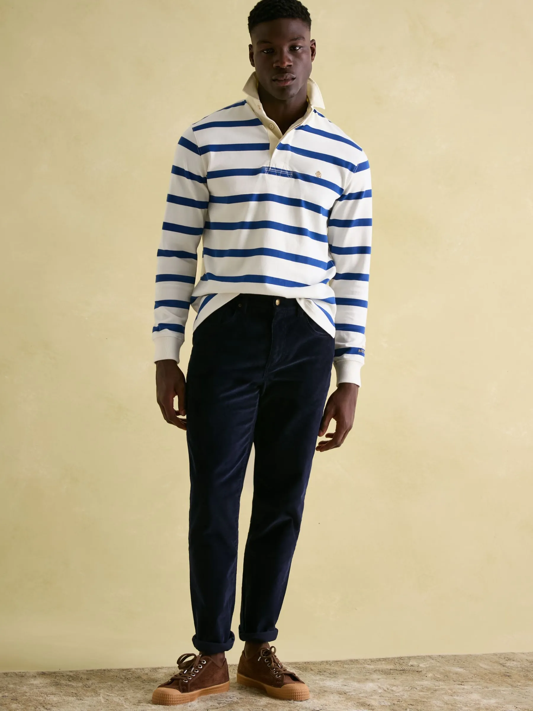 Straight Leg Corduroy Trousers<Joules Online