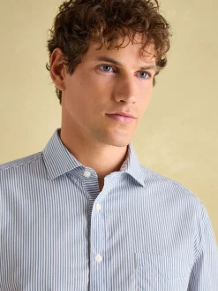 Navy Stripe Cotton Shirt<Joules Discount