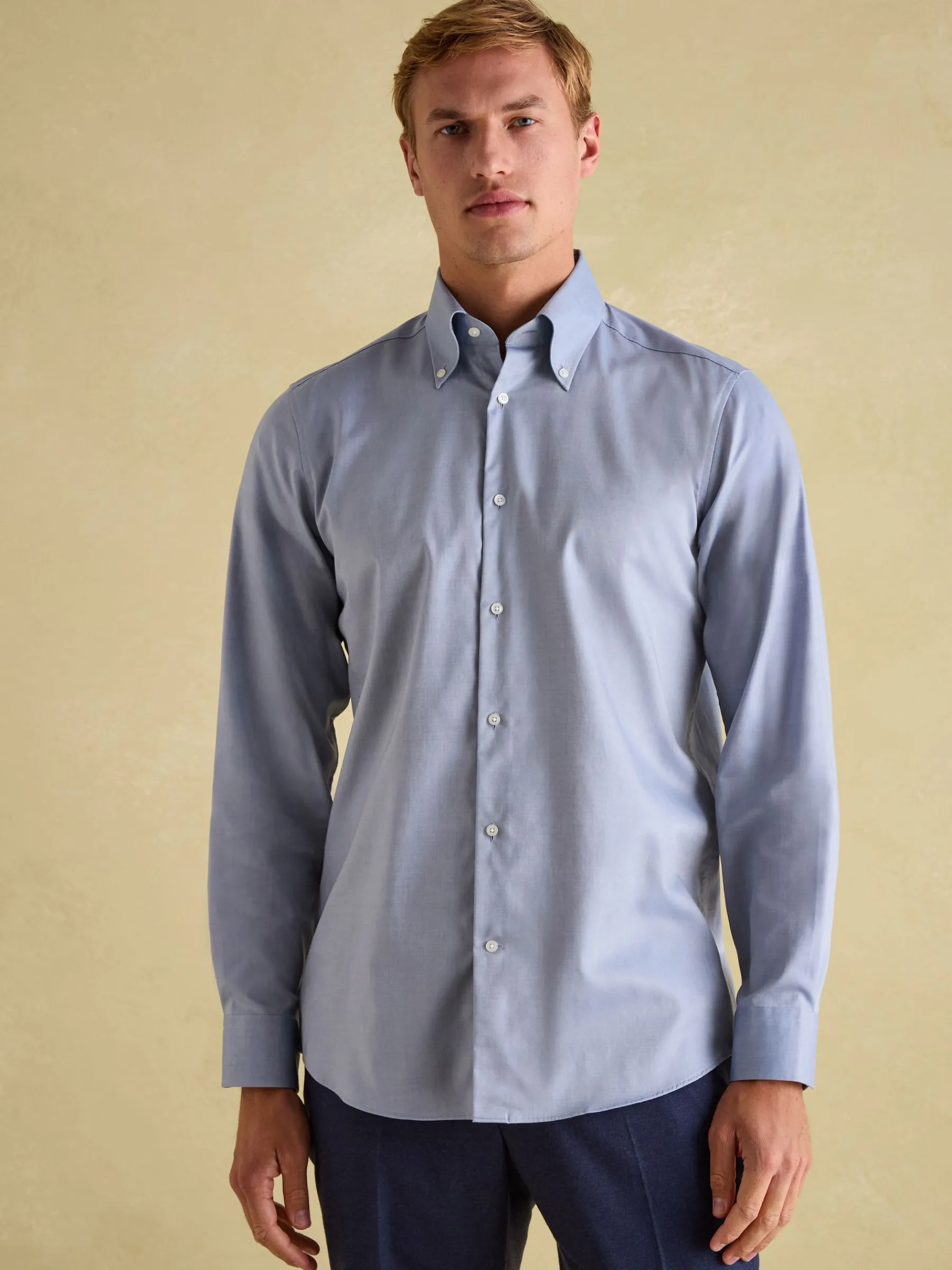 Next Regular Fit Twill Single Cuff Shirt<Joules Best