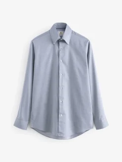 Next Regular Fit Twill Single Cuff Shirt<Joules Best