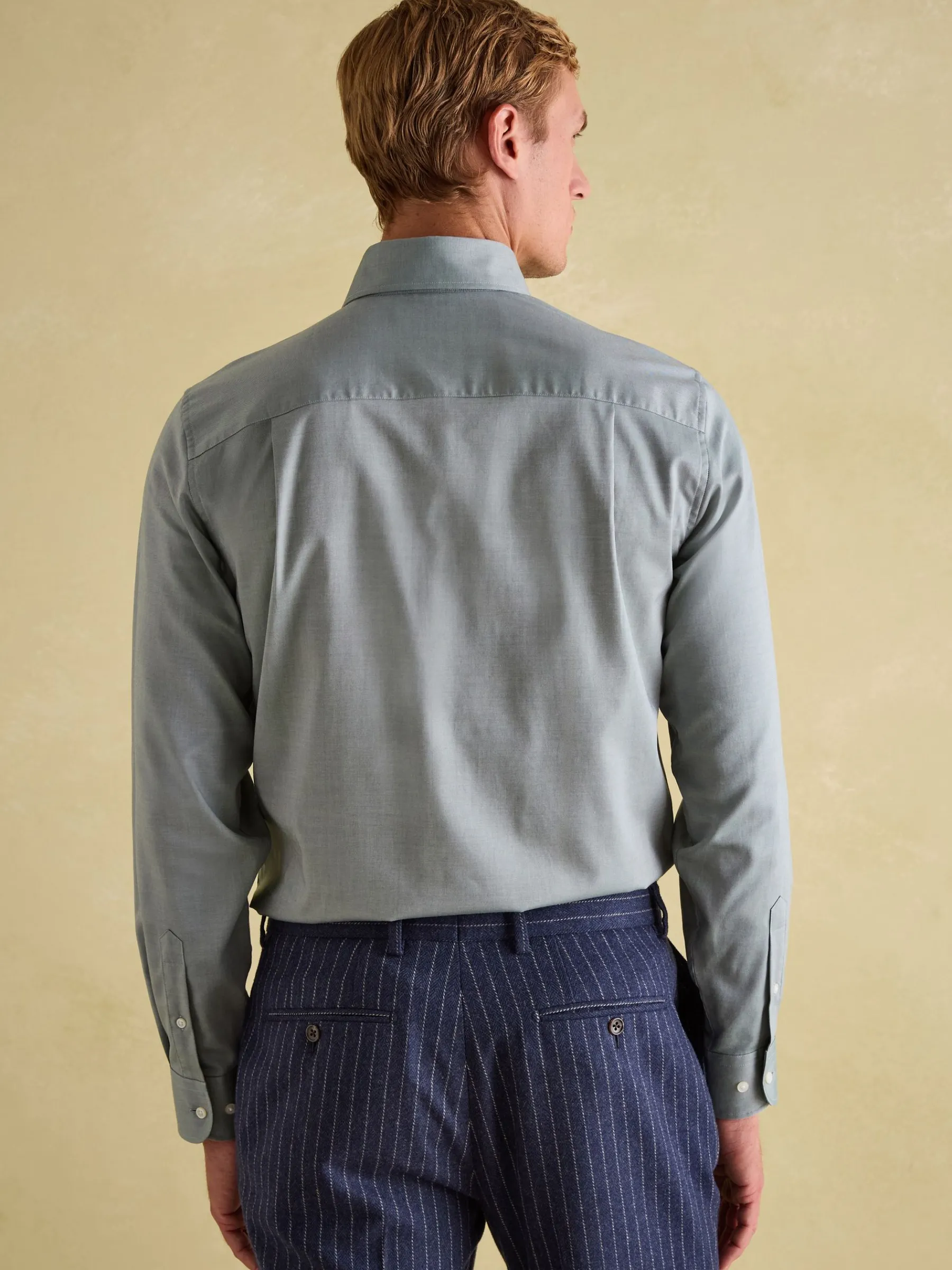Next Regular Fit Twill Single Cuff Shirt<Joules Hot