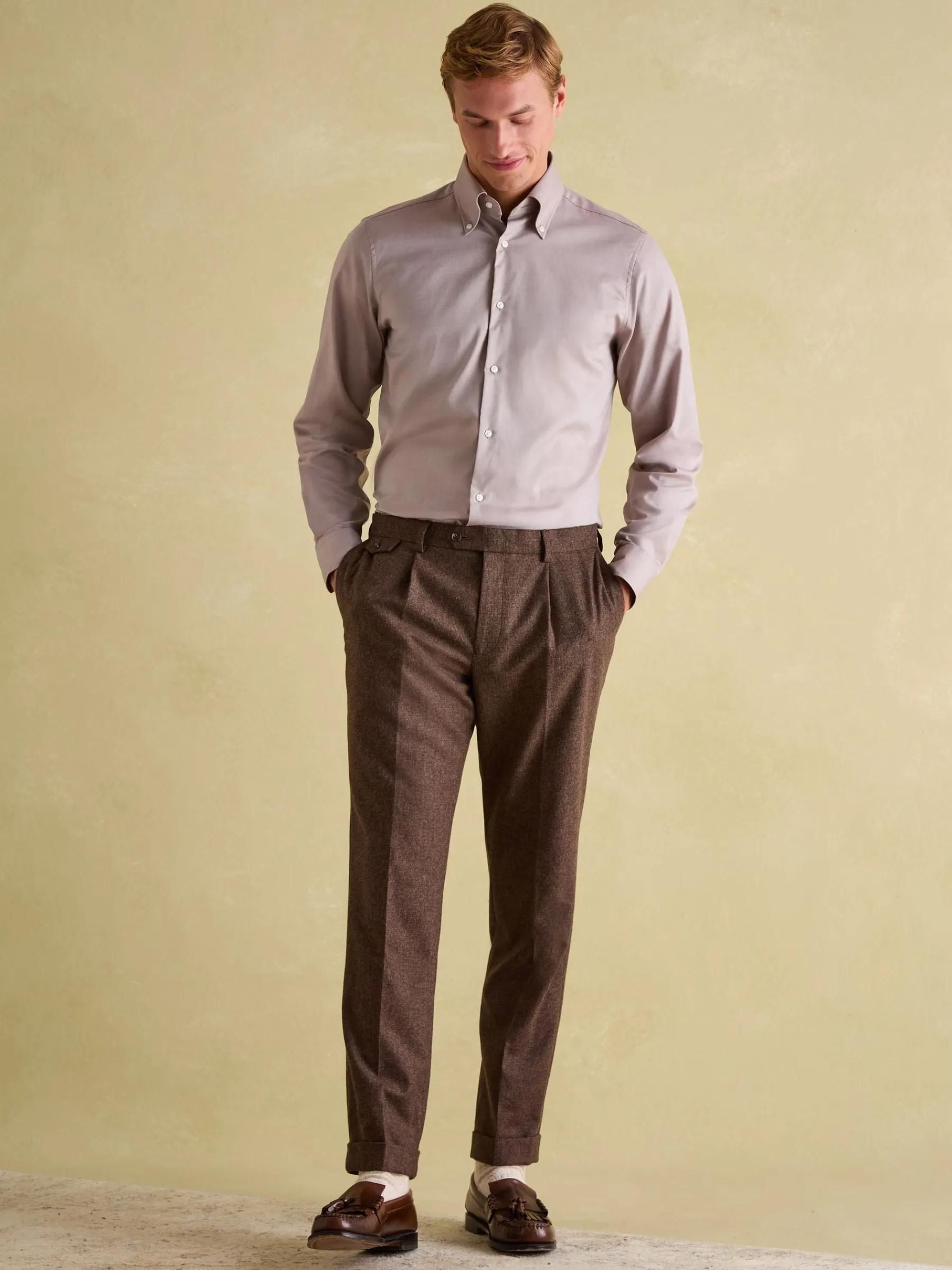 Next Regular Fit Twill Single Cuff Shirt<Joules Online