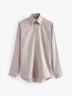 Next Regular Fit Twill Single Cuff Shirt<Joules Online