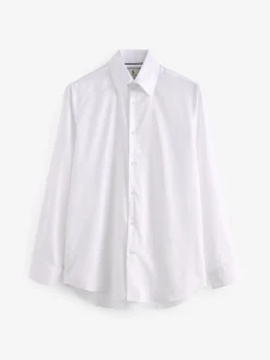 Next Regular Fit Twill Single Cuff Shirt<Joules Best