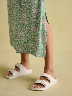 Nia Jersey V-Neck Beach Dress<Joules