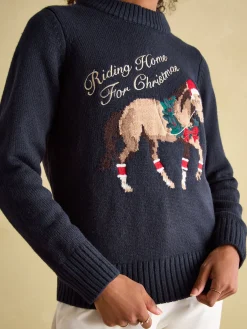 Noelle Intarsia Christmas Jumper<Joules Online