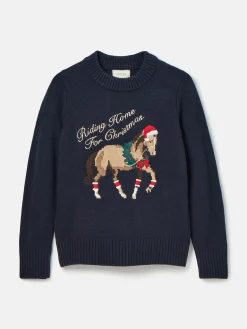 Noelle Intarsia Christmas Jumper<Joules Online