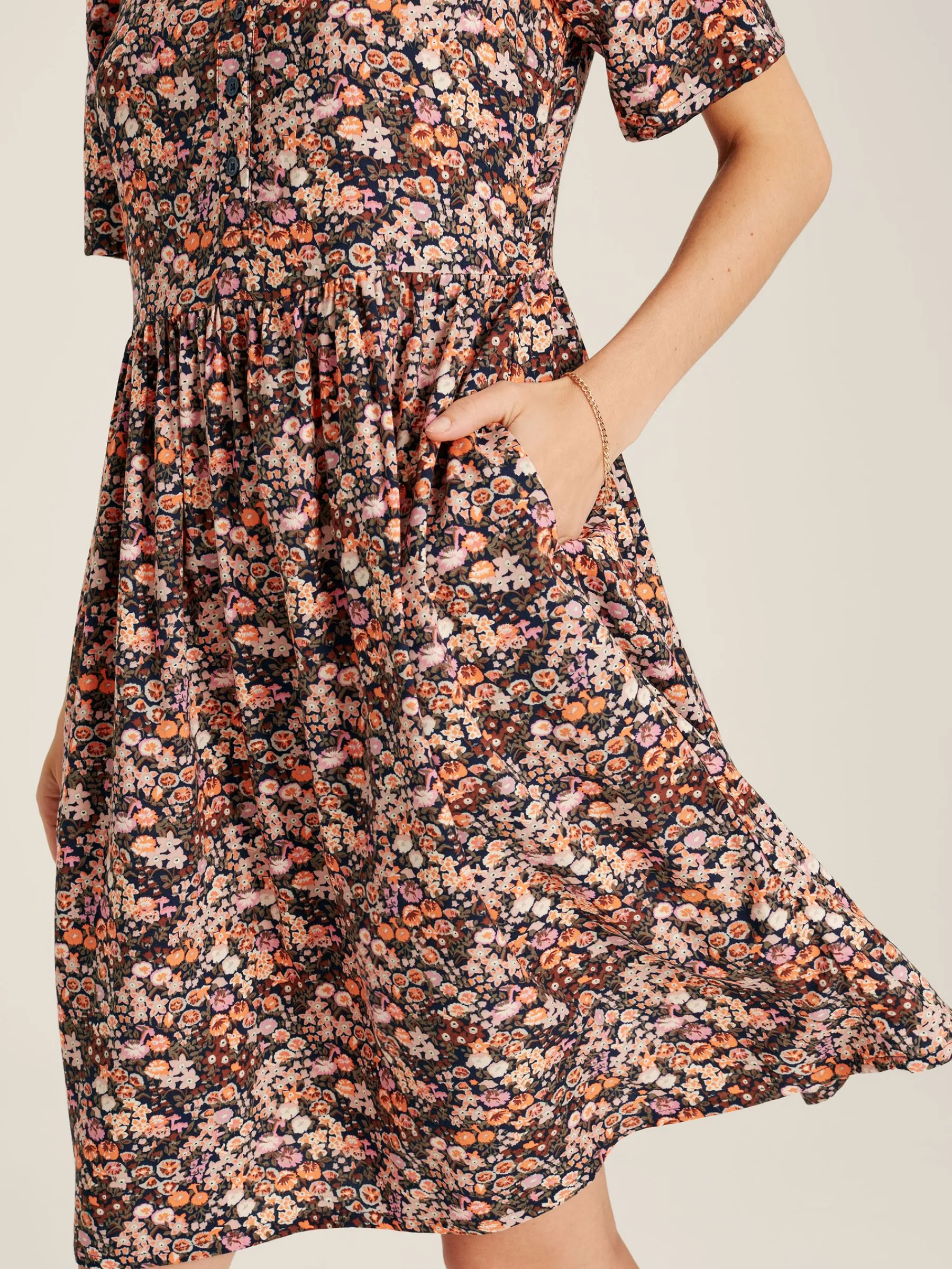 Norah Square Neck Dress<Joules Online