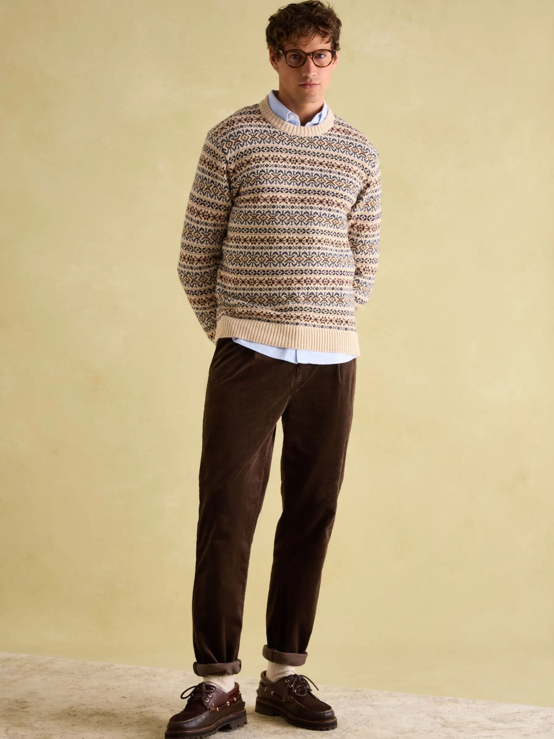 Oaksey Jumbo Cord Trousers<Joules Discount