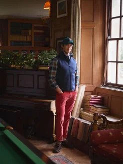 Straight Leg Corduroy Trousers<Joules Best