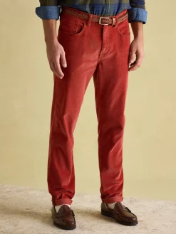Straight Leg Corduroy Trousers<Joules Best