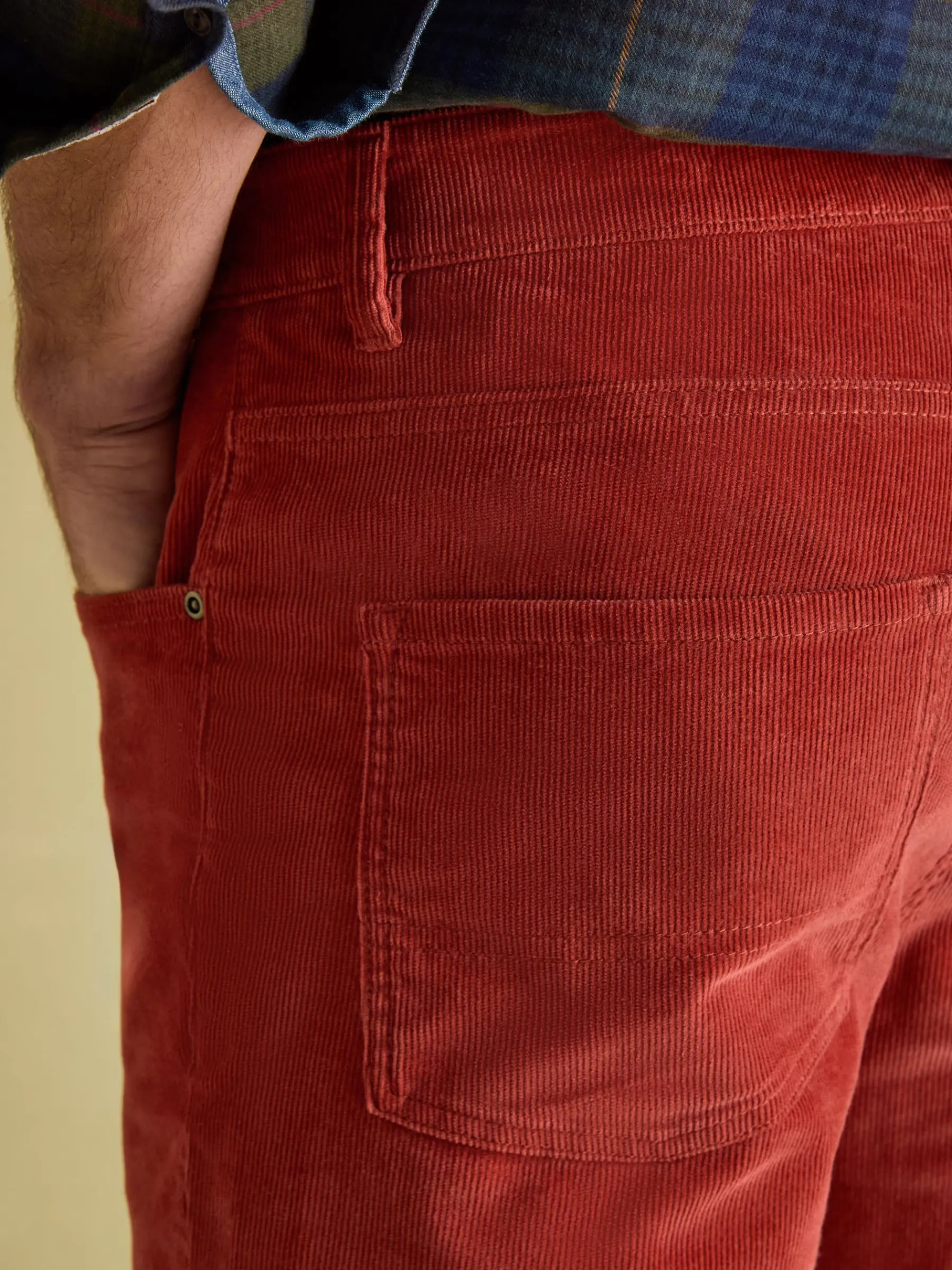 Straight Leg Corduroy Trousers<Joules Best