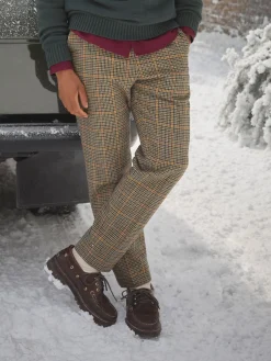 Oundle Herringbone Slim Fit Trousers<Joules Online