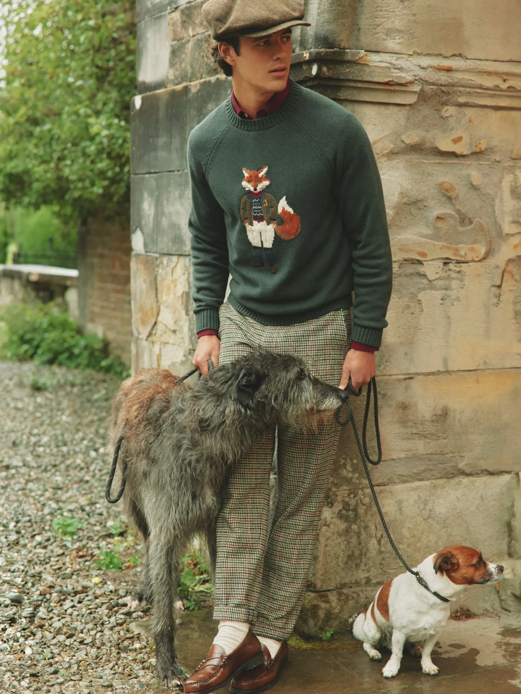 Oundle Herringbone Slim Fit Trousers<Joules Online