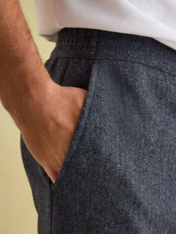 Oundle Herringbone Slim Fit Trousers<Joules Sale