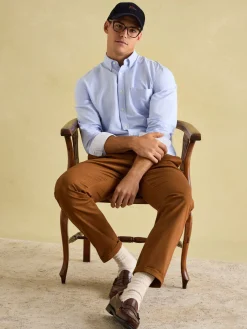 Oxford Long Sleeve Classic Fit Shirt<Joules Sale