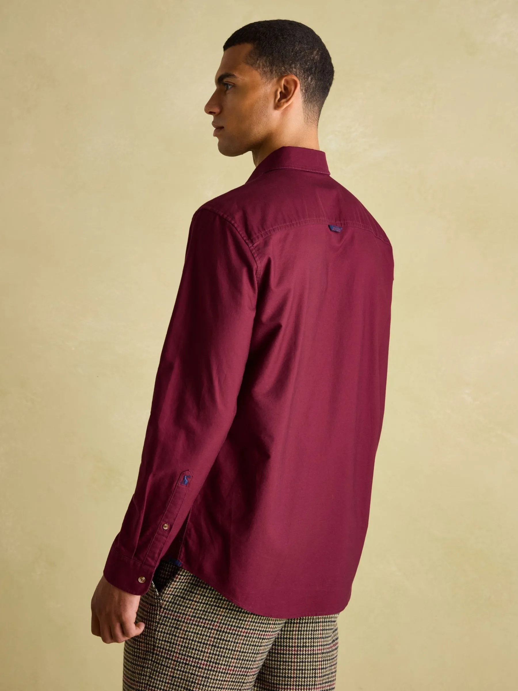 Oxford Long Sleeve Classic Fit Shirt<Joules