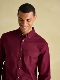 Oxford Long Sleeve Classic Fit Shirt<Joules