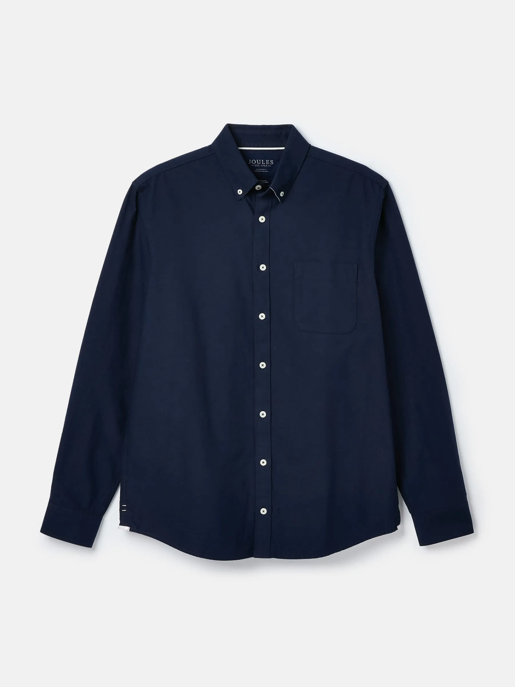 Oxford Navy Blue Long Sleeve Classic Fit Shirt<Joules Outlet