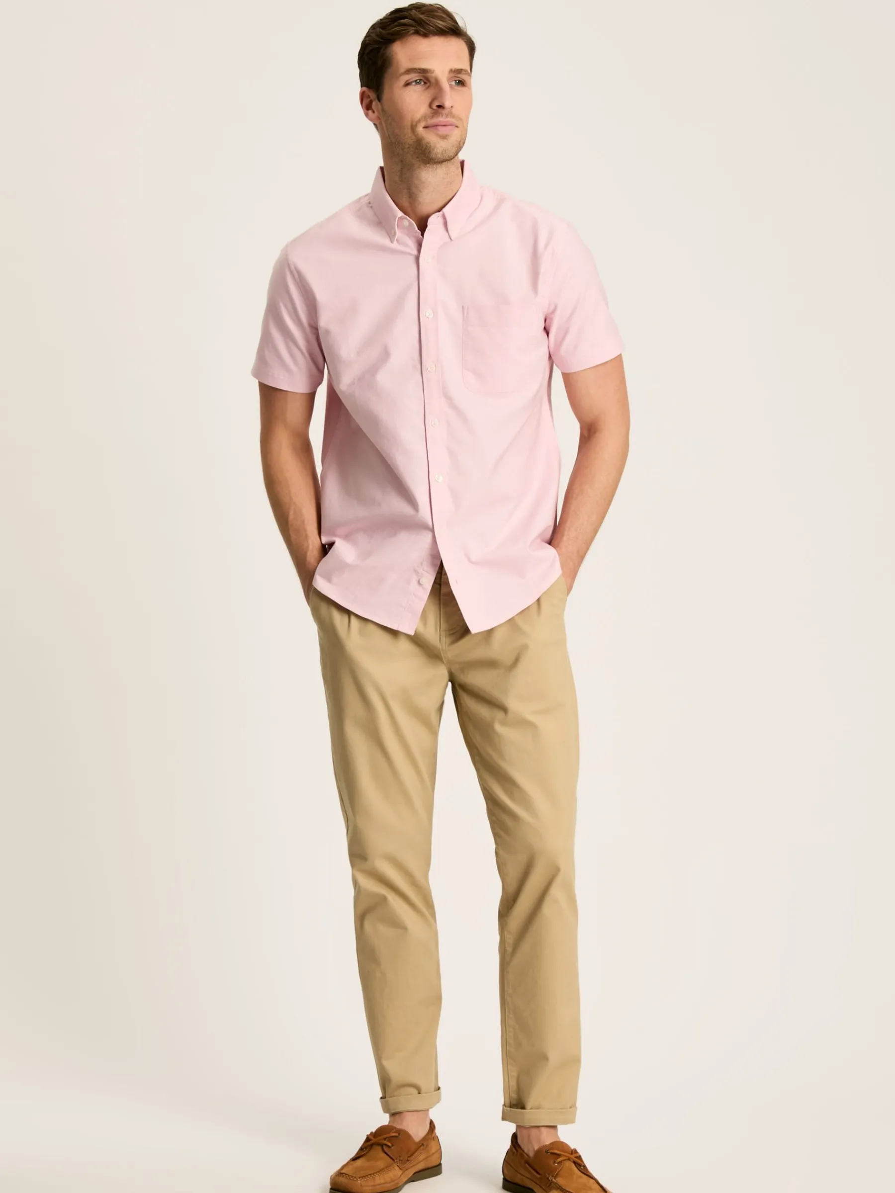 Oxford Short Sleeve Classic Fit Shirt<Joules Sale
