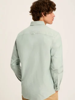 Oxford Sage Green Long Sleeve Classic Fit Shirt<Joules Best
