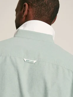 Oxford Sage Green Long Sleeve Classic Fit Shirt<Joules Best