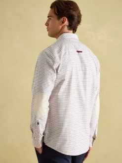 Oxford Embroidered Check Shirt<Joules Hot