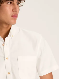 Oxford Short Sleeve Classic Fit Shirt<Joules Best