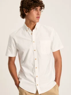 Oxford Short Sleeve Classic Fit Shirt<Joules Best