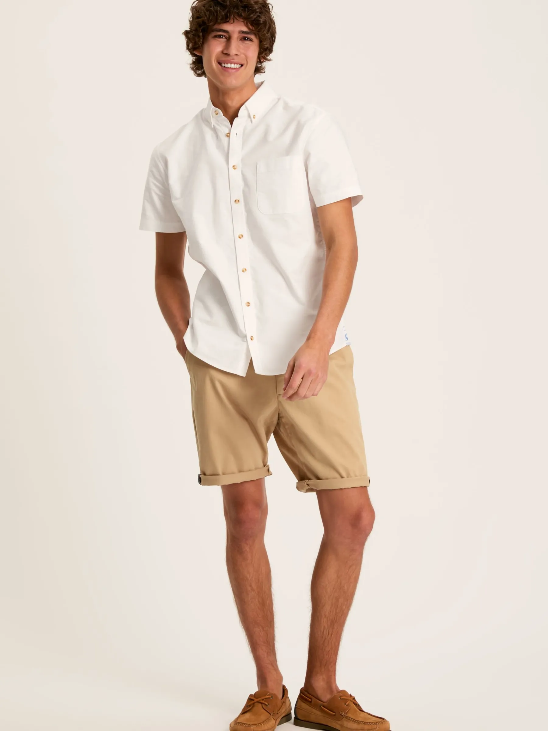 Oxford Short Sleeve Classic Fit Shirt<Joules Best