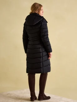 Pembury Showerproof Longline Padded Coat With Hood<Joules Clearance