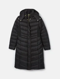 Pembury Showerproof Longline Padded Coat With Hood<Joules Clearance