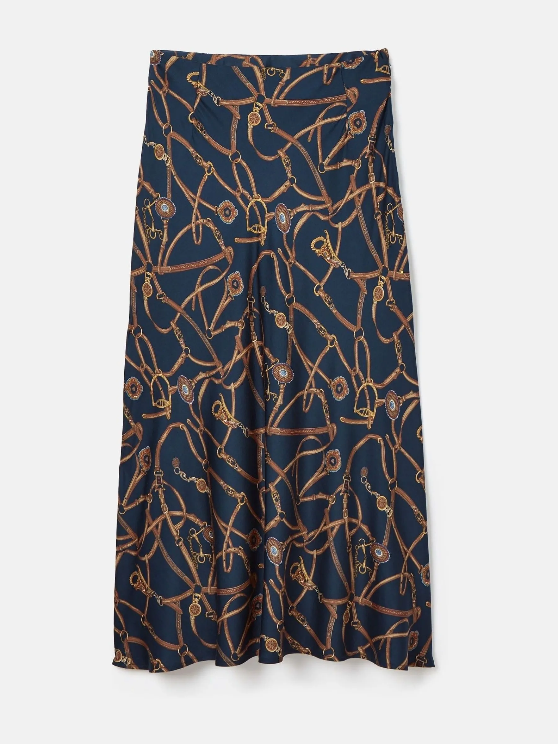 Penelope Satin Midi Skirt<Joules Outlet