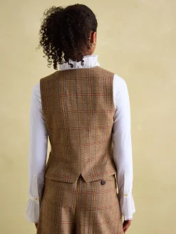 Penrose Tweed Waistcoat<Joules Outlet