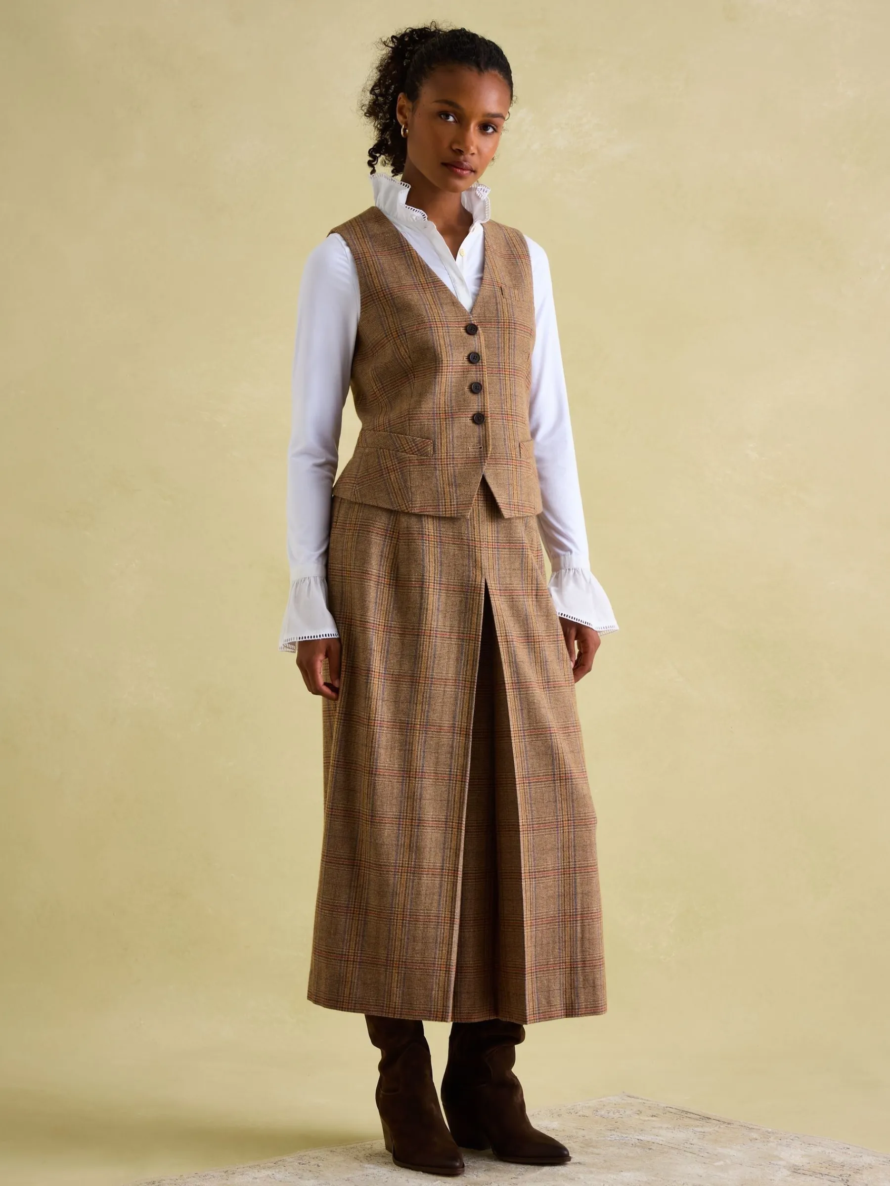 Penrose Tweed Waistcoat<Joules Outlet