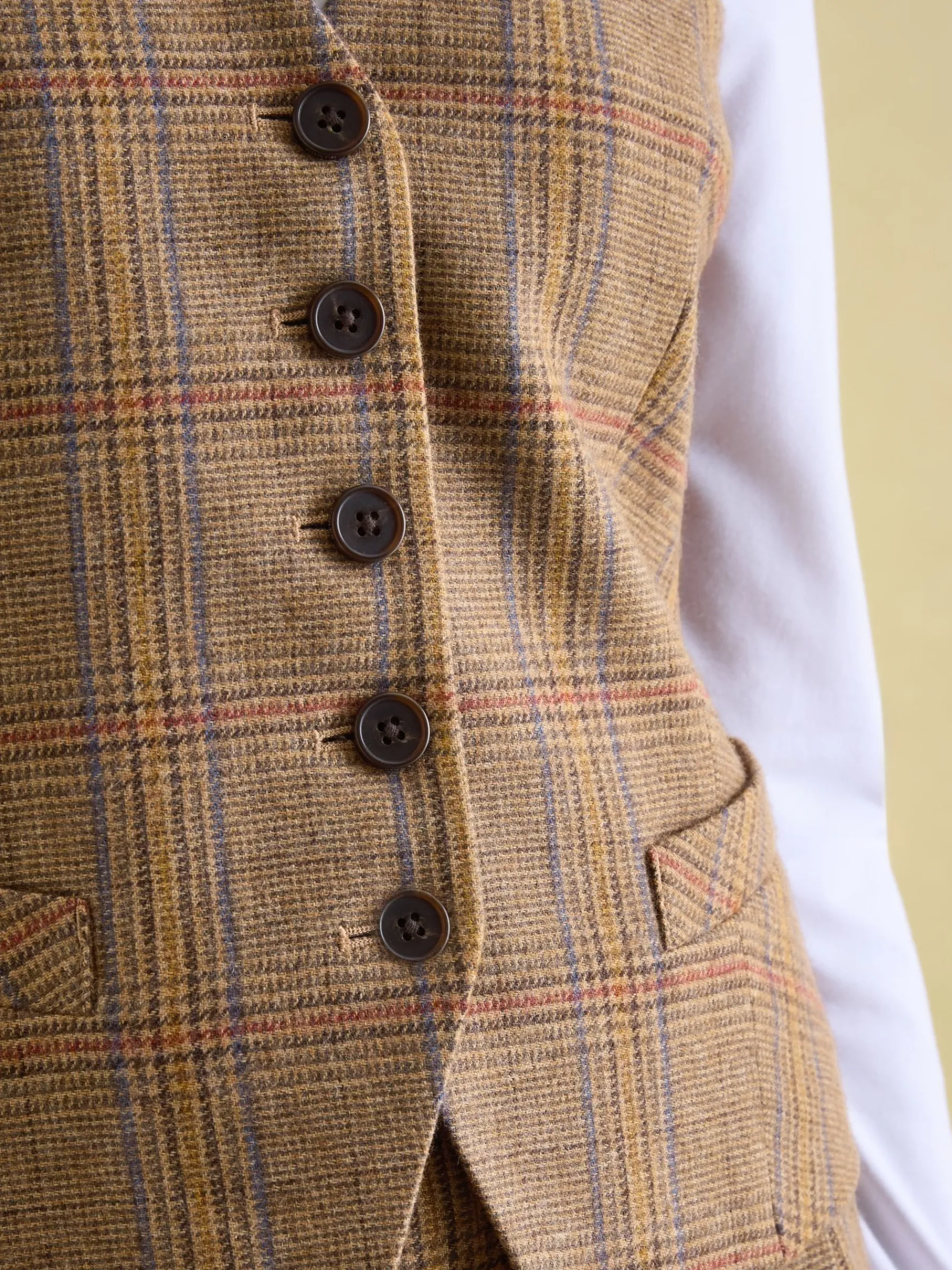 Penrose Tweed Waistcoat<Joules Outlet