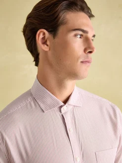 Pink Stripe Cotton Shirt<Joules Discount