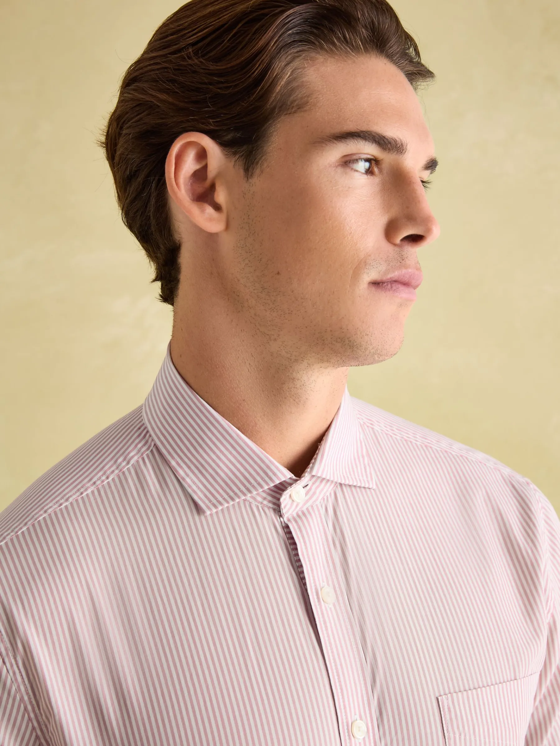 Pink Stripe Cotton Shirt<Joules Discount
