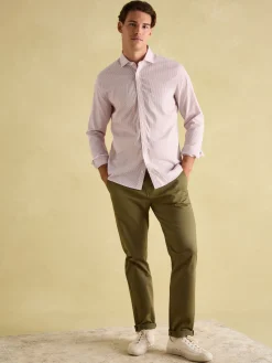 Pink Stripe Cotton Shirt<Joules Discount