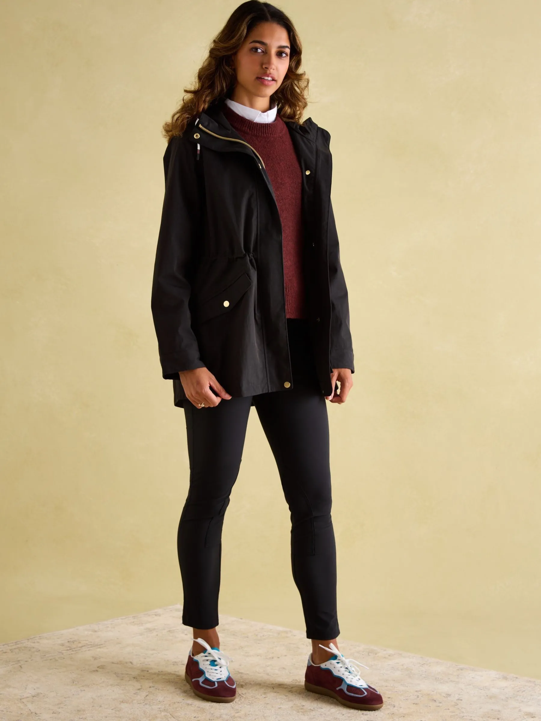 Portwell Waterproof Raincoat With Hood<Joules
