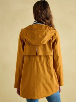 Portwell Dark Yellow Waterproof Raincoat With Hood<Joules Outlet
